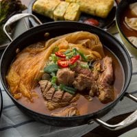 Allchan Short Rib Kimchijjigae 올찬 생갈비 김치찌개 | Yongsan-gu, Seoul