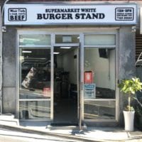 Supermarket White Burger Stand | Yongsan-gu, Seoul