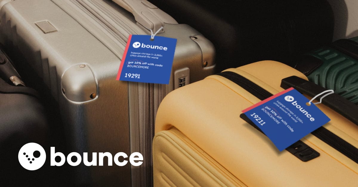 Bounce – Luggage Storage | Yongsan-gu, Seoul