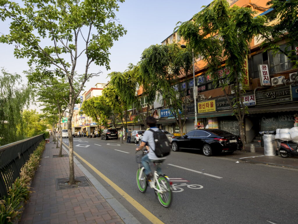 cycling in seoul