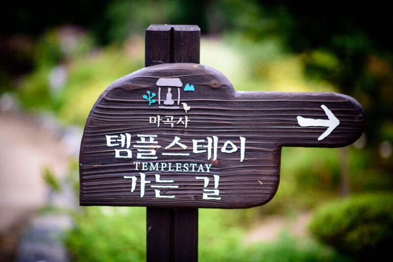 Korean Temple stay
