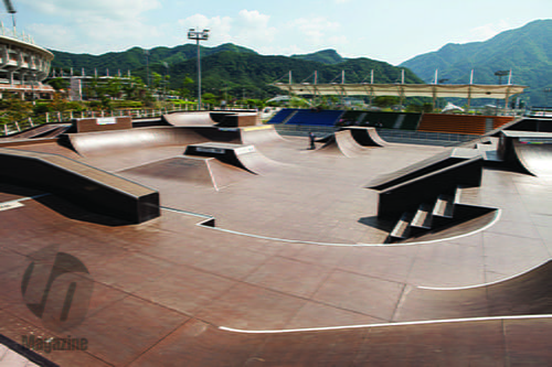 Gangwon skateboarding park 