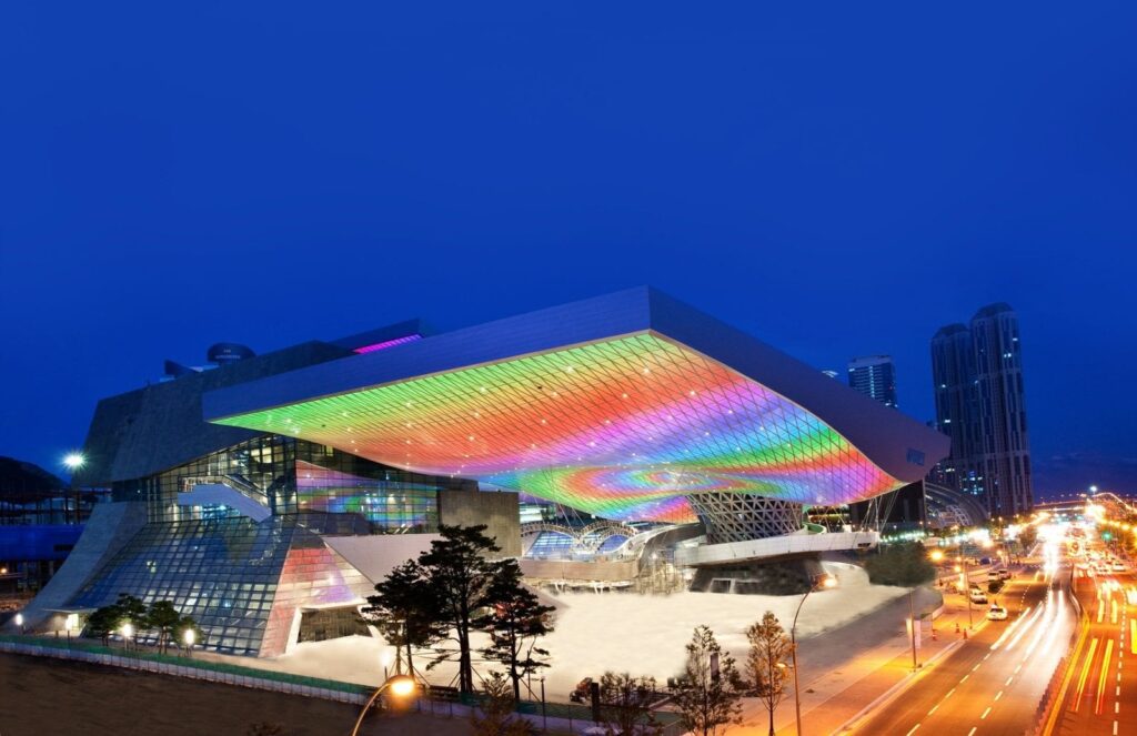 modern Contemporary Architecture Spaces In Korea Busan Cinema Center