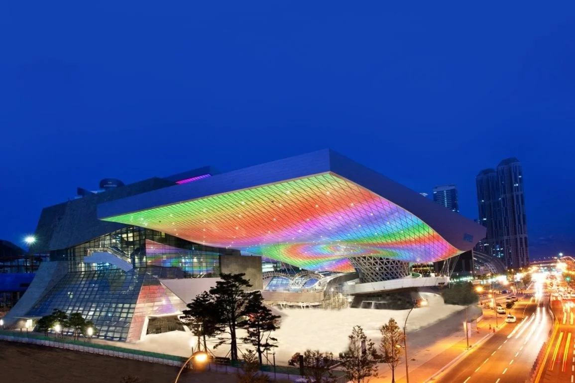 modern Contemporary Architecture Spaces In Korea Busan Cinema Center
