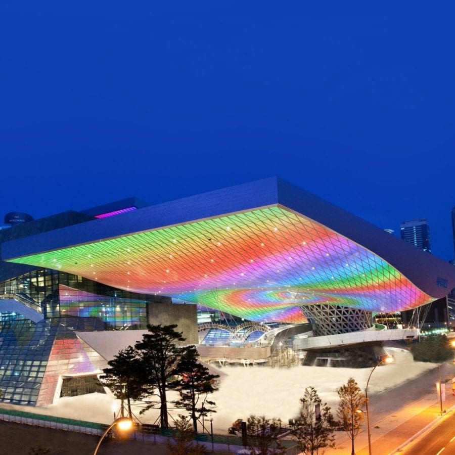 modern Contemporary Architecture Spaces In Korea Busan Cinema Center