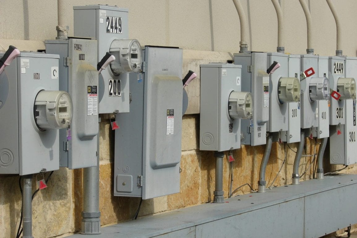 electric meter boxes