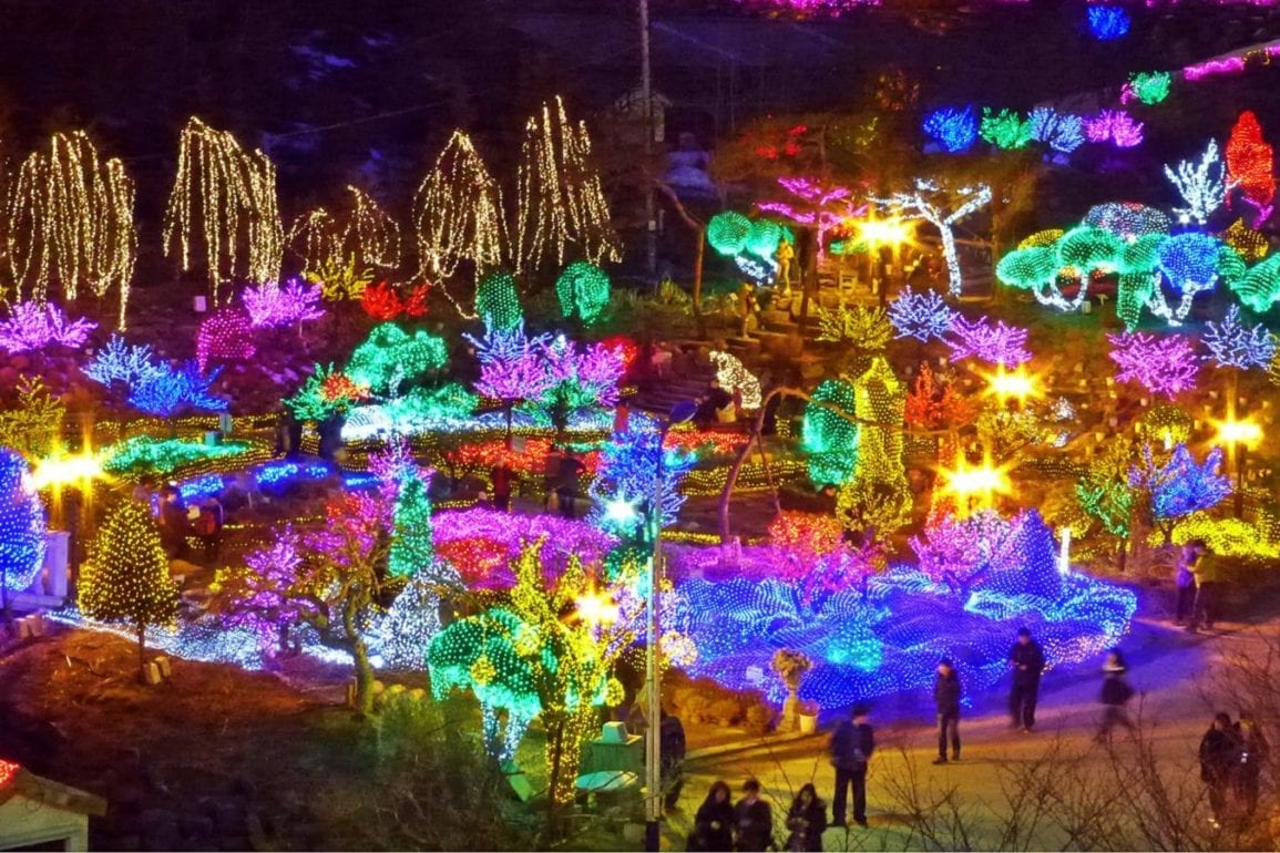 Pocheon Herb Island Light Festival
