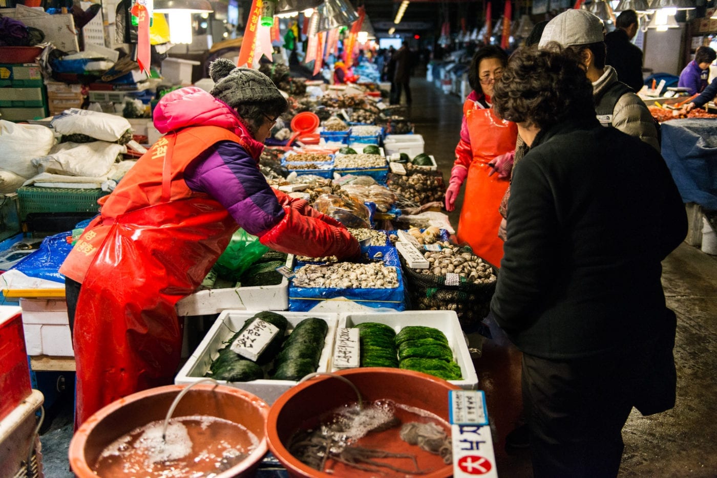 The new Noryangjin Fish Market