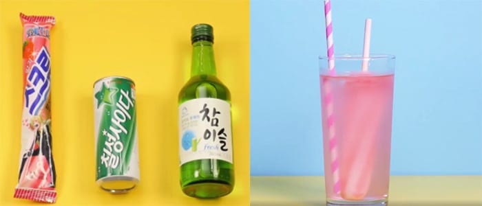 soju cocktail ice cream
