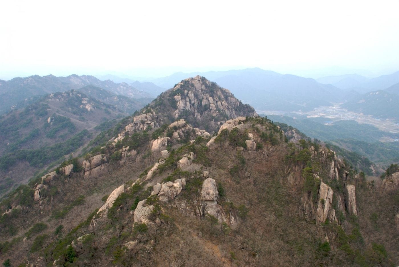 mountains in korea