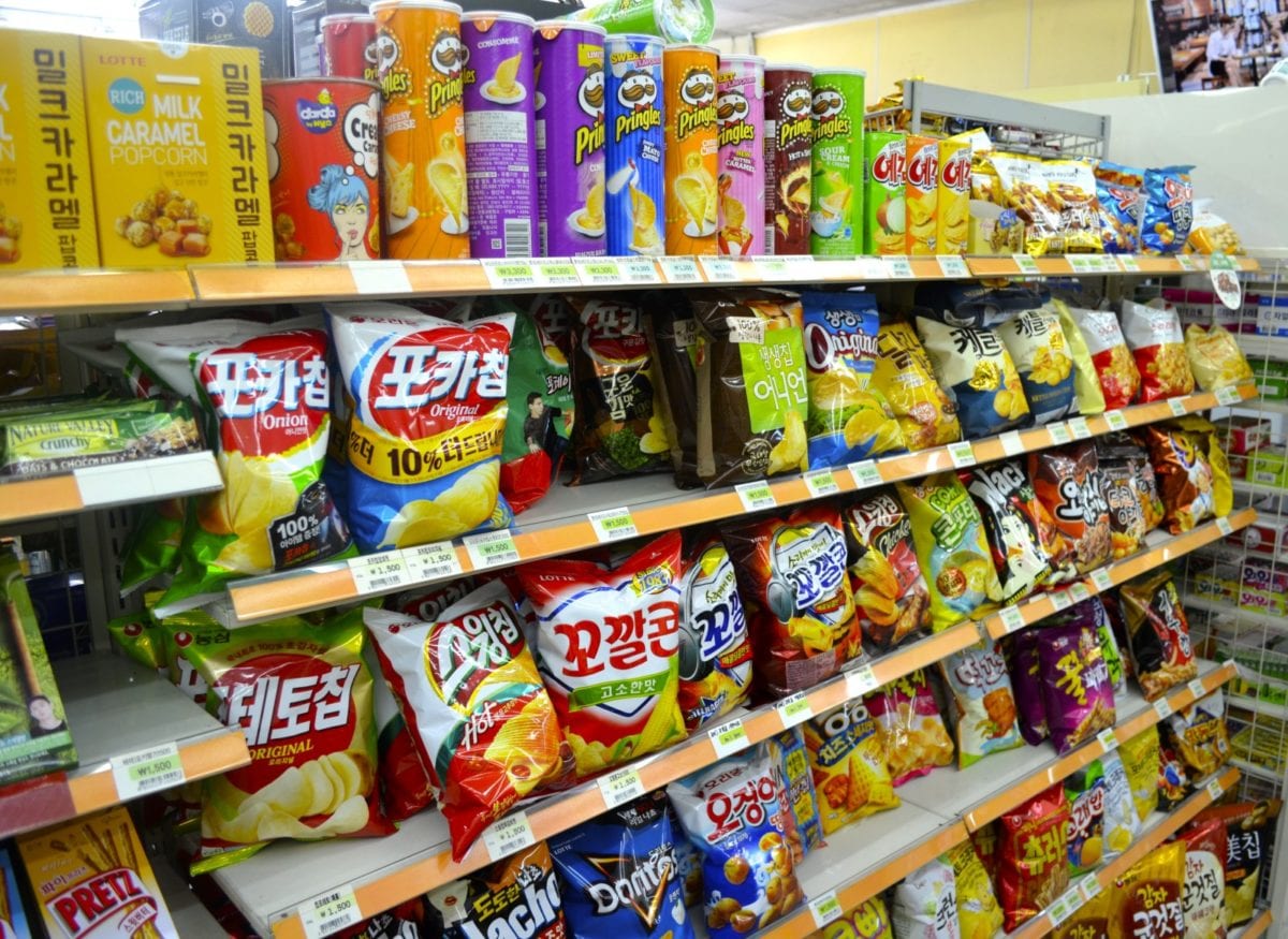 korean convenience stores chips