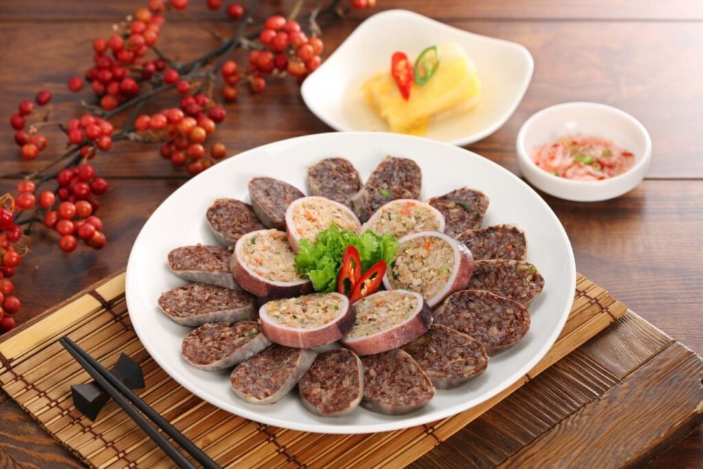 what to eat with soju sundae