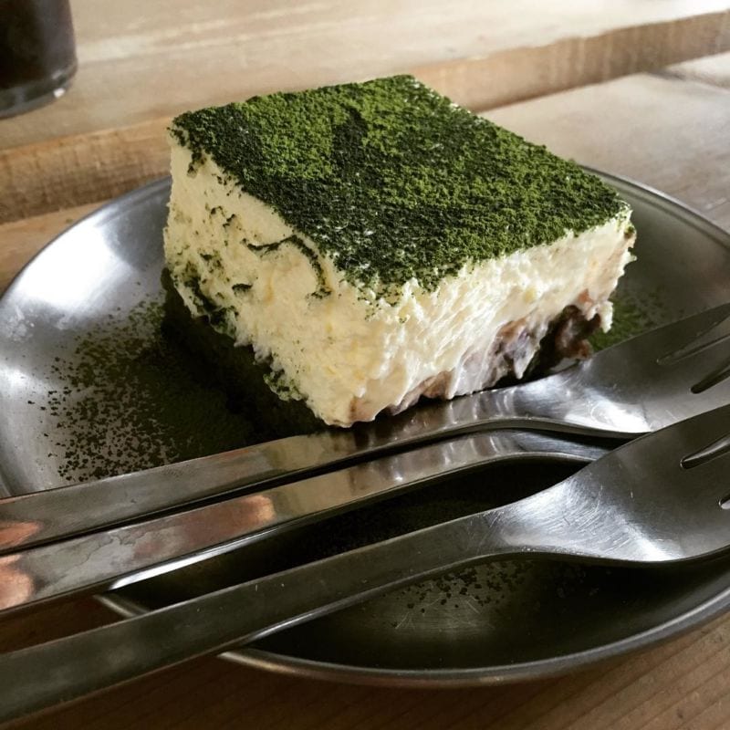 matcha green tea desserts in seoul