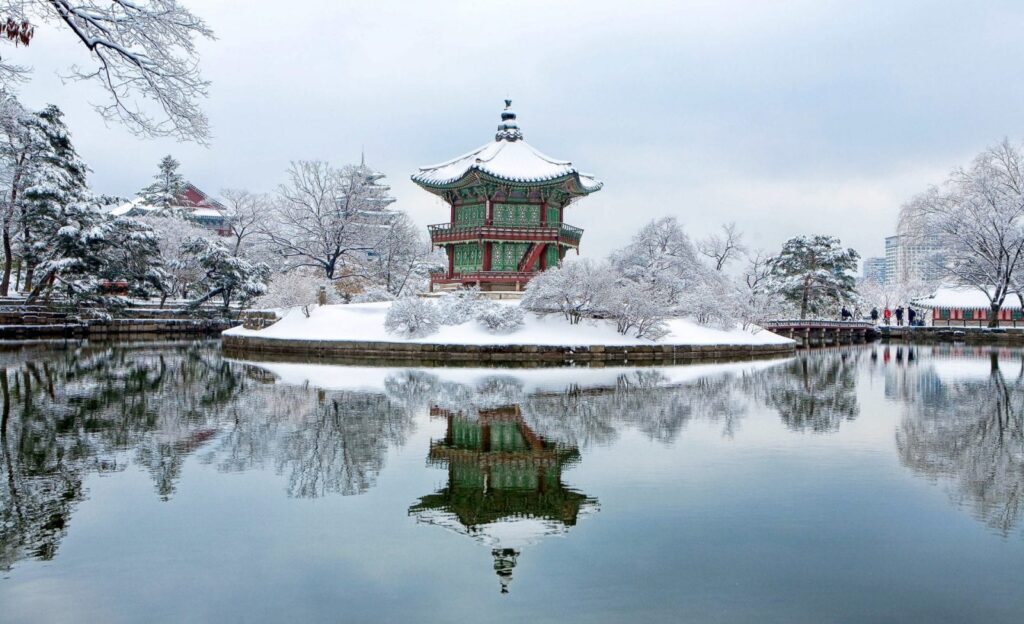 where to go in the winter activities in korea