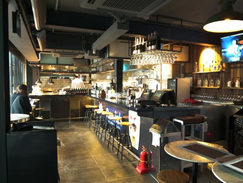 day drinking in itaewon ramies-downstairs