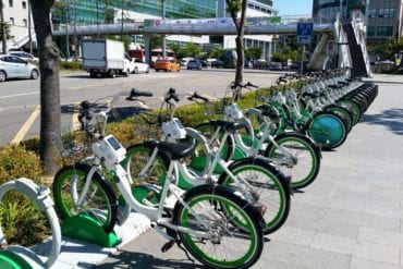 seoul bike bicycle rental city