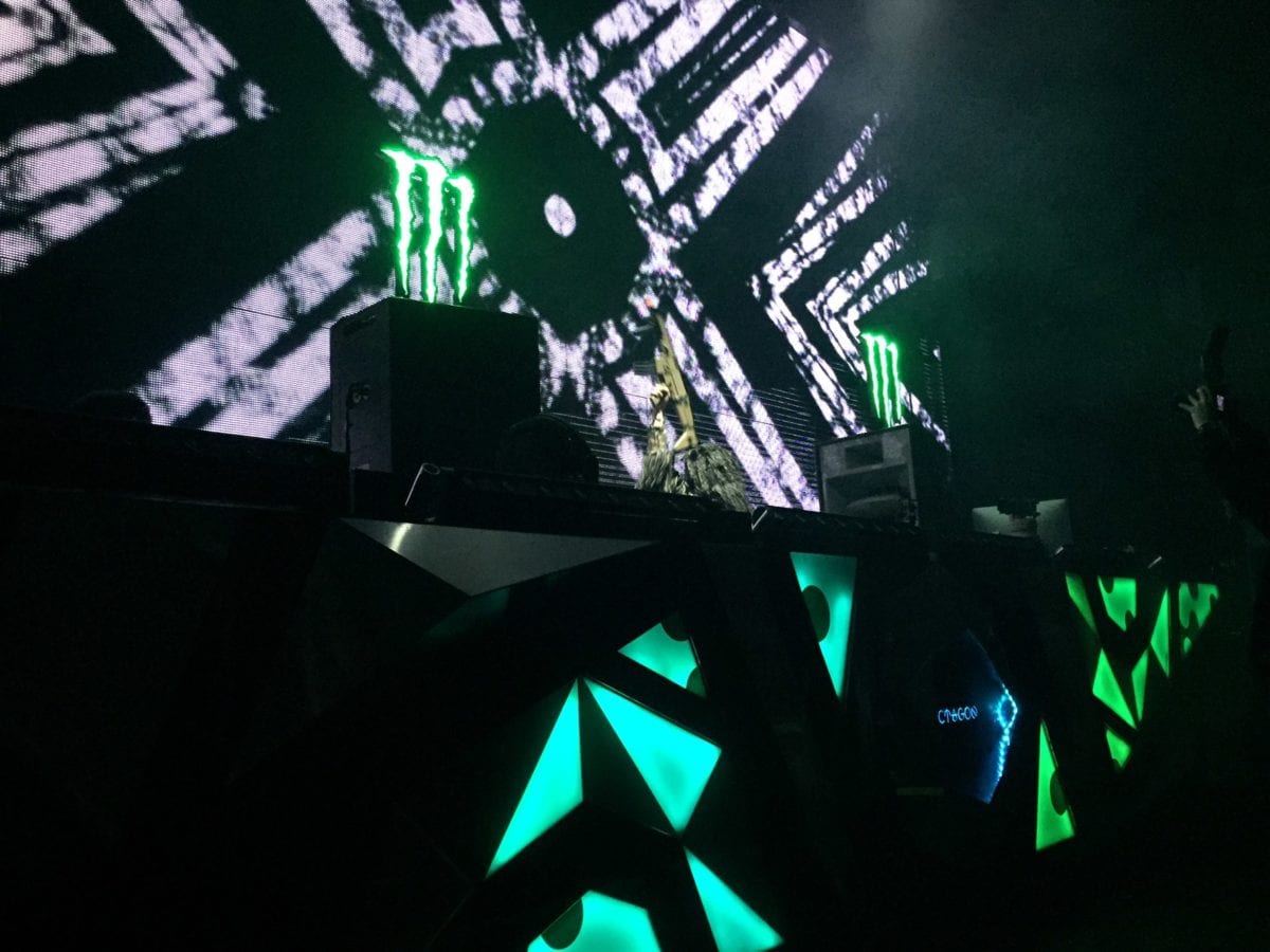 Club Octagon Halloween Party Monster Energy