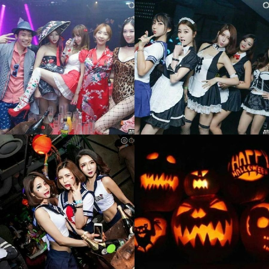 Club Octagon Halloween Party Hot Girls