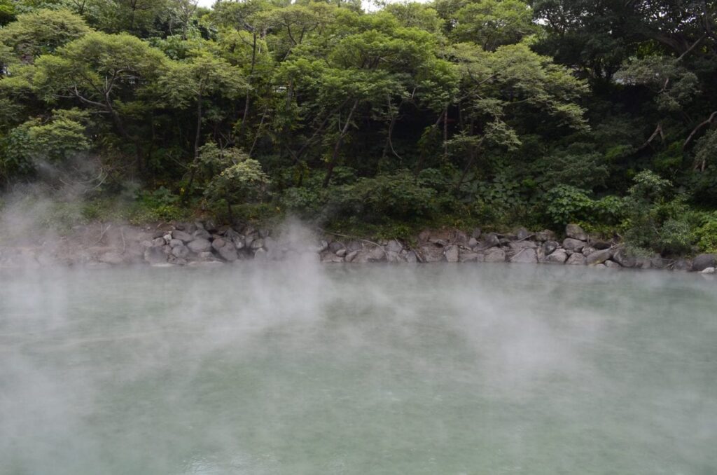 The hot springs in Taipei’s Beitou district