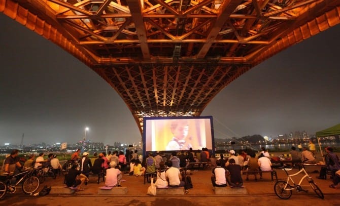 Han River Bridge Movie Festival What's On July Seoul 2018