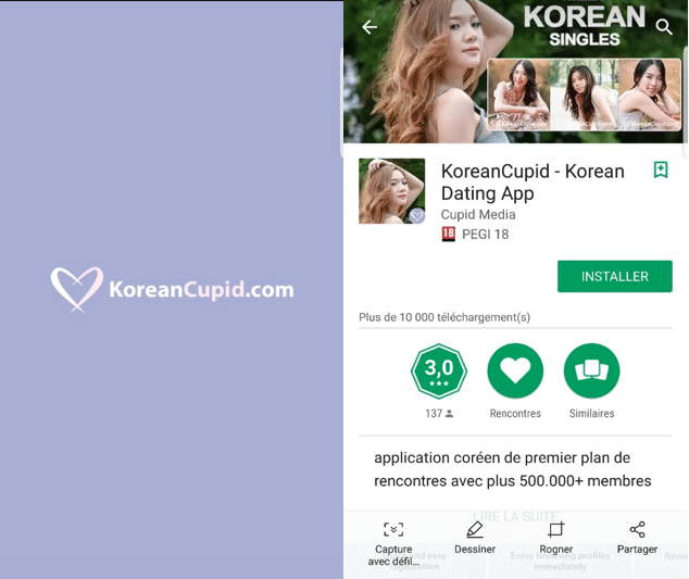 gratis online dating Corea