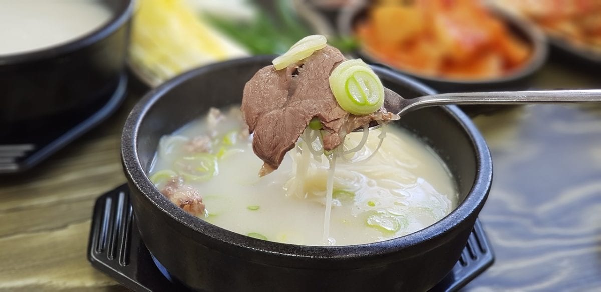Korea's Regional Specialty Dishes seolleongtang