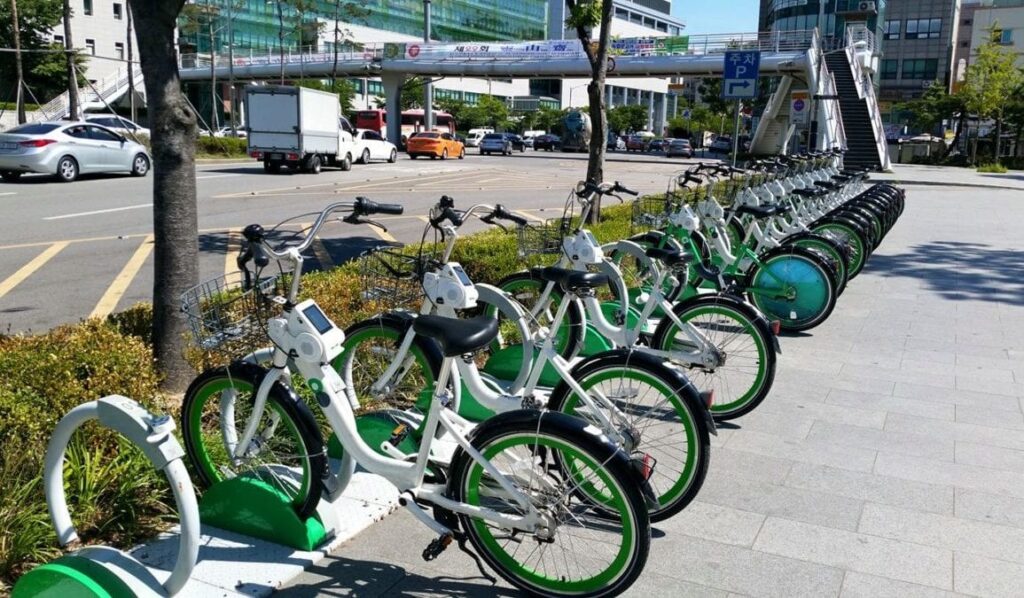 how to rent a bike in seoul