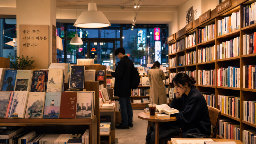 english bookstores in korea