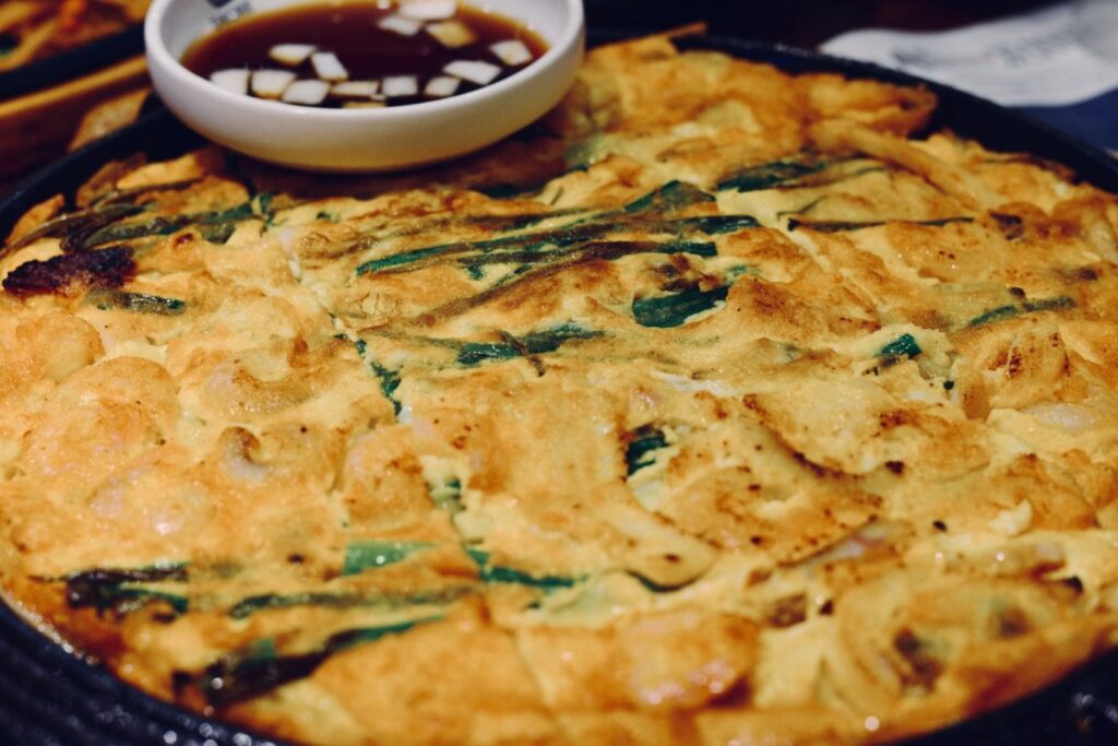 haemul pajeon seafood pancake korean food