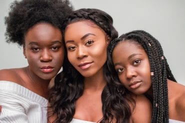 black women afro