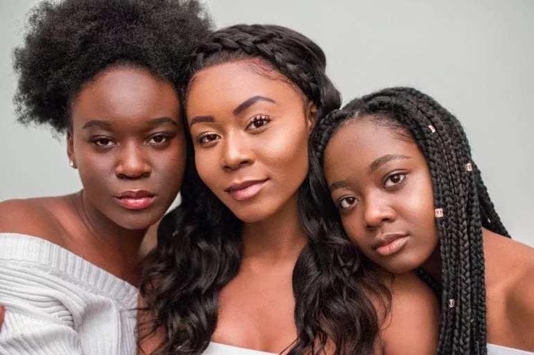 black women afro