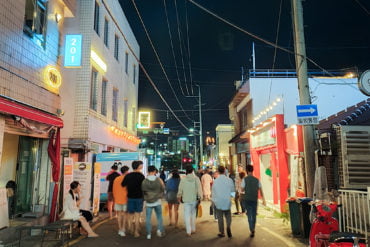 Gwangju's fusion food scene in dongmyeong-dong