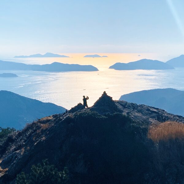 Mireuksan in Tongyeong Korea