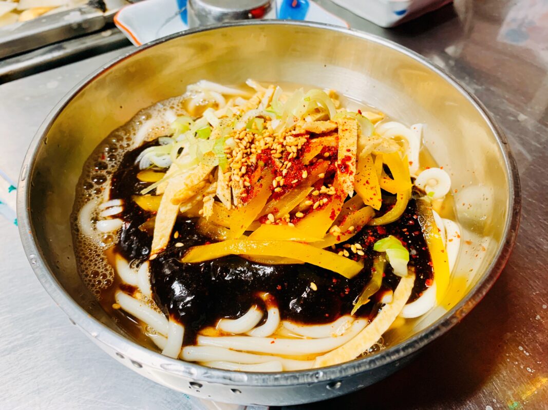 noodles in Tongyeong Korea