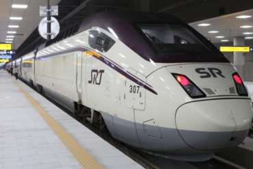 Korean SRT train
