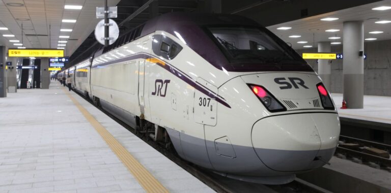 Korean SRT train