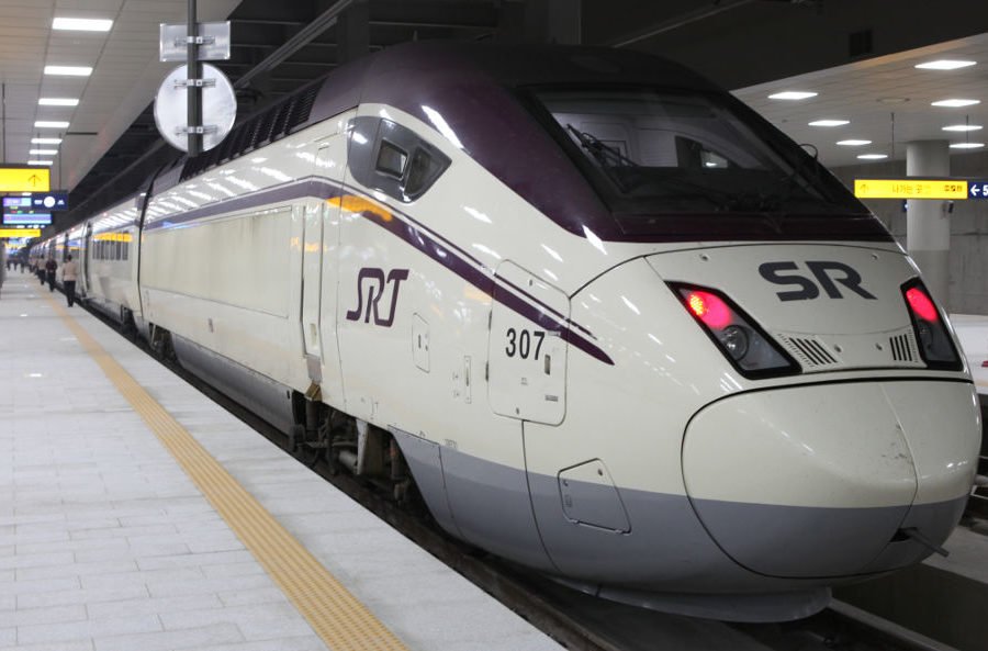 Korean SRT train
