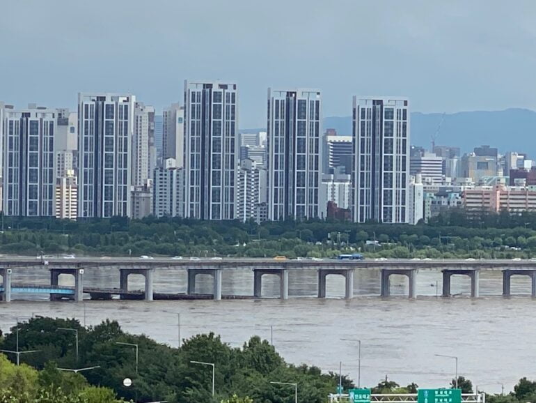 Han River flooding