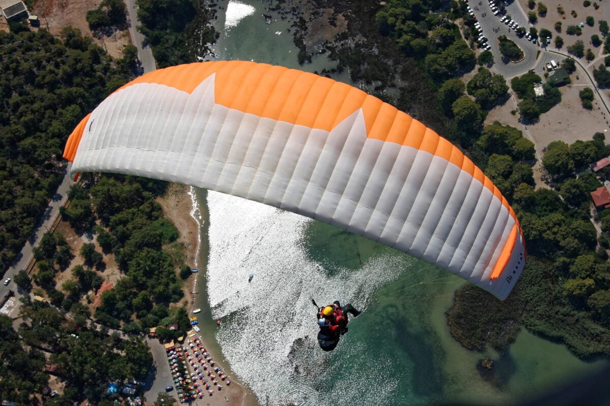 paragliding in Korea