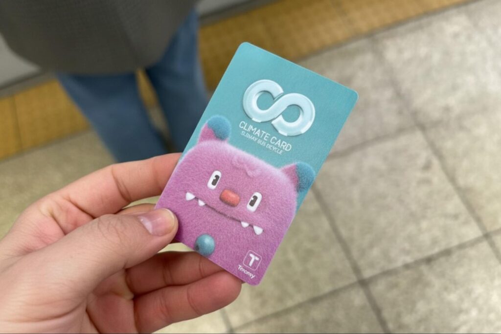Seoul climate card korea transport