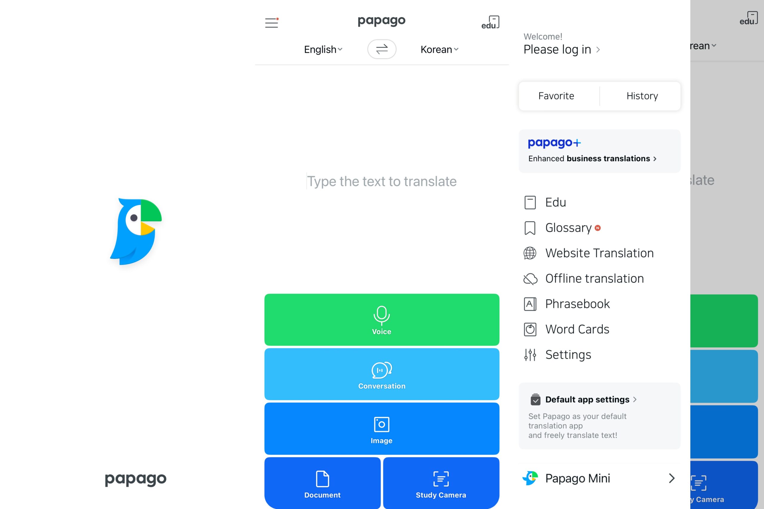 papago best translating app korea 