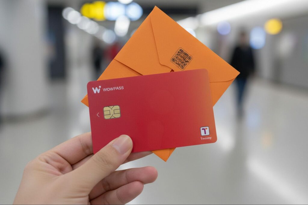 wowpass korean transportation card