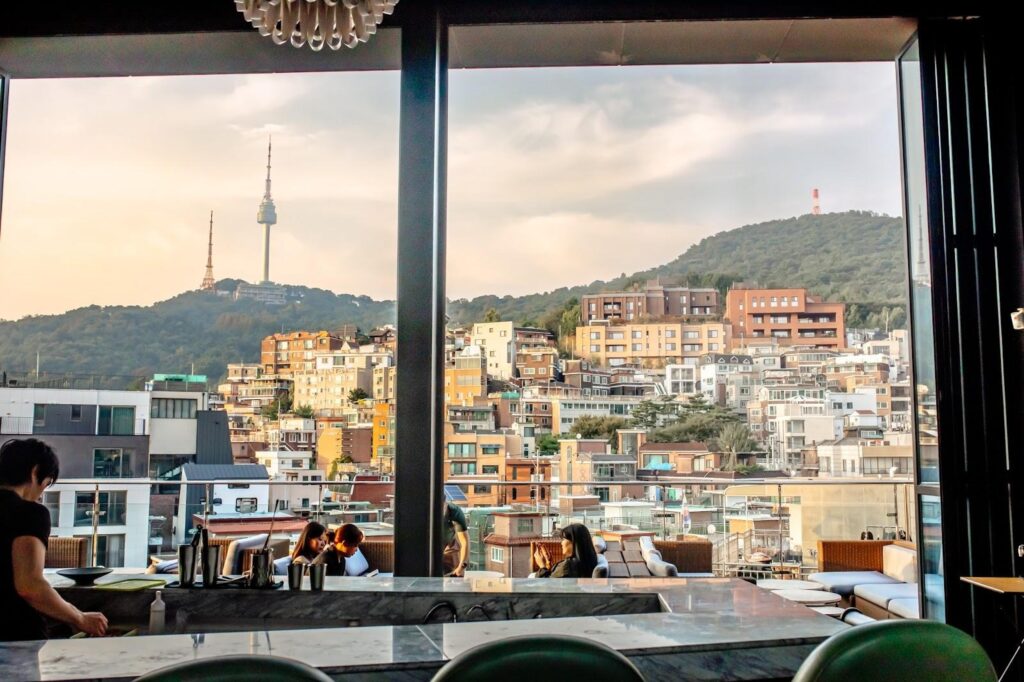 best bars in itaewon seoul sunset rooftop bar
