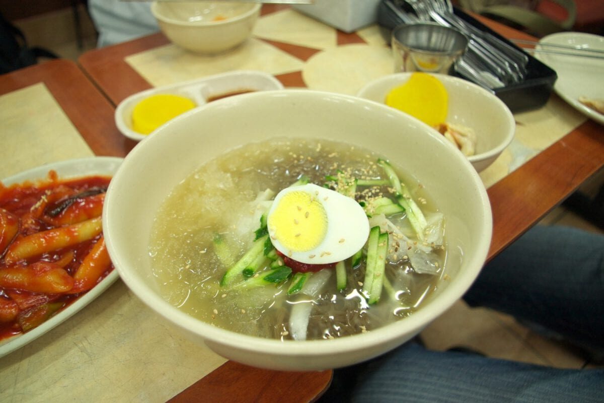 noodles cold naengmyun