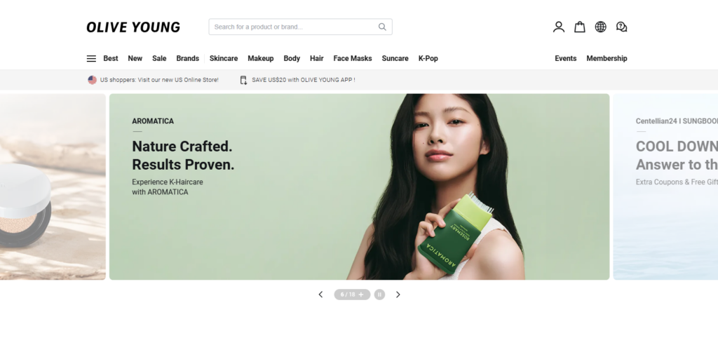 olive young online shopping